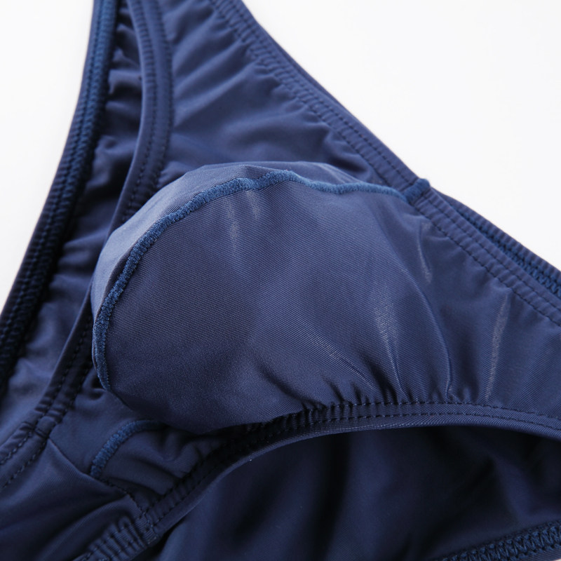 凡尚男士冰丝透明性感无痕内裤超薄速干紧身夏季男青年低腰三角裤,淘宝优惠券,粉丝福利购,淘宝优惠卷