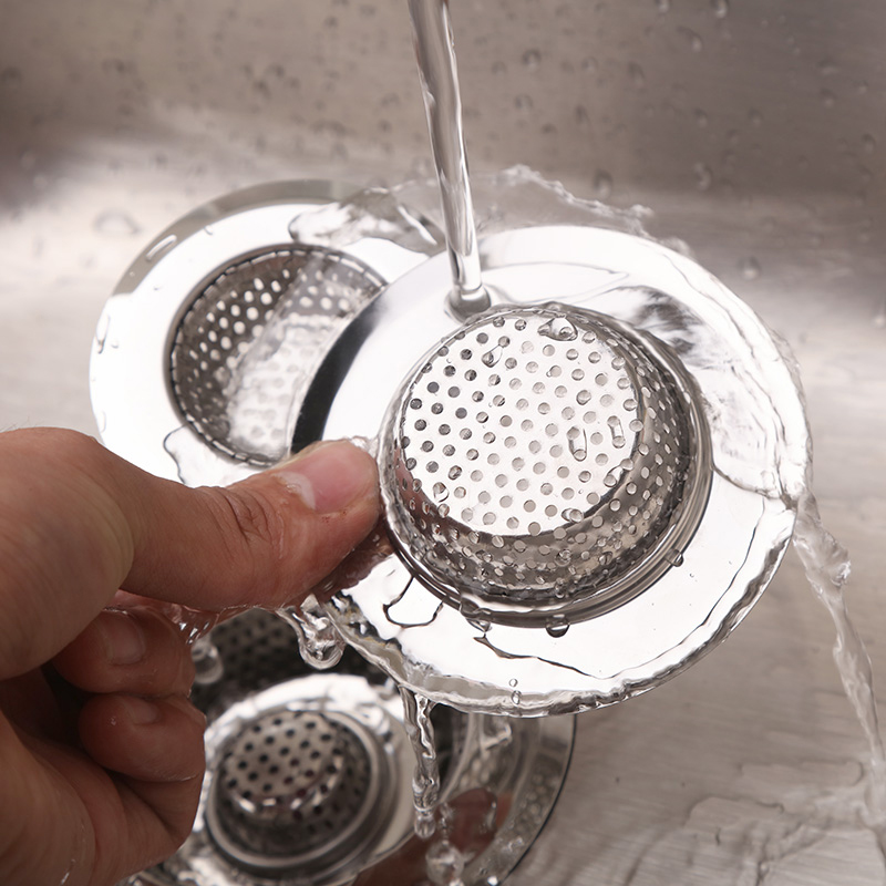 厨房水槽洗菜盆不锈钢水池排水口过滤网器卫生间下水道地漏盖 - 图1