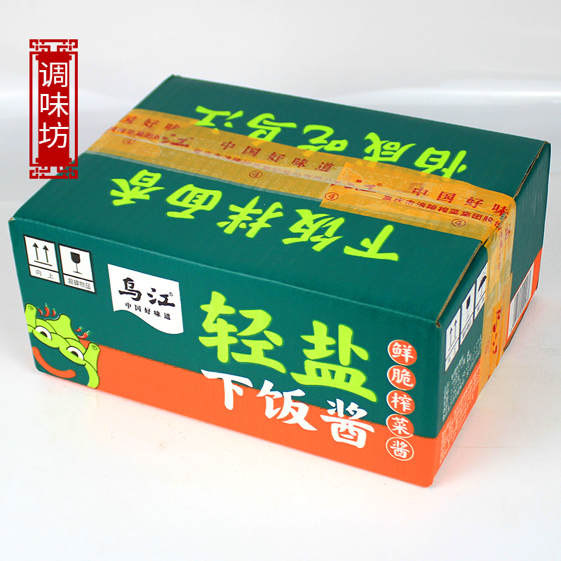 乌江鲜脆榨菜酱188g*12瓶包邮下饭酱拌饭拌面炒菜炒肉酱料瓶装 - 图1