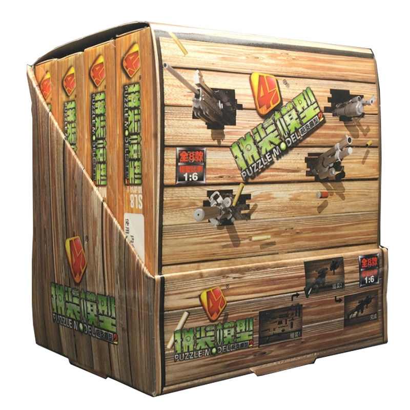 穿越火线模型4D拼装枪模型1:6兵人武器穿越火线武器枪模塑料4d枪支模型玩具8款