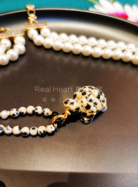 Real heart意大利风格925银针中古饰品经典项链女小众
