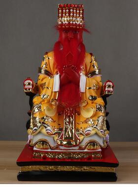 树脂复古五岳大帝摆件