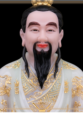 莲音坊汉白玉骑牛老君神像道家三清祖师爷太上老君佛像太清道德