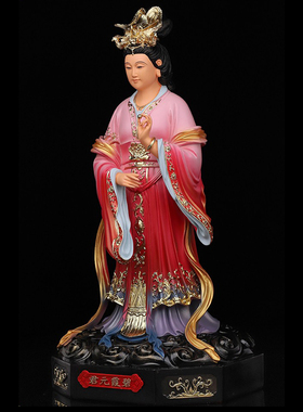站碧霞元君娘娘神像树脂汉白玉东岳泰山奶奶泰山圣母家居供奉摆件