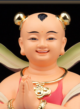 金童玉女树脂佛像摆件