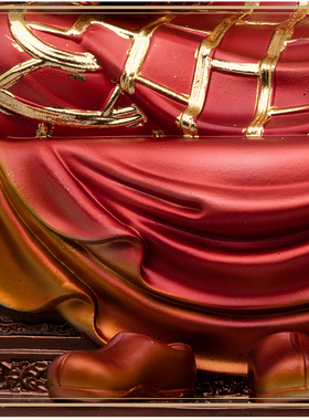 普庵祖师南宋高僧树脂神像佛像家用工艺桌面供奉摆件12/16英寸