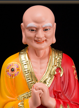 树脂阿难迦叶尊者佛像摆件