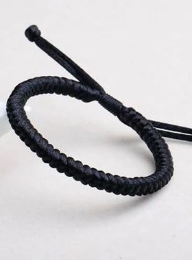 金刚结红绳可调节大小手工编制红绳上岸手链绳情侣本命年转运男女