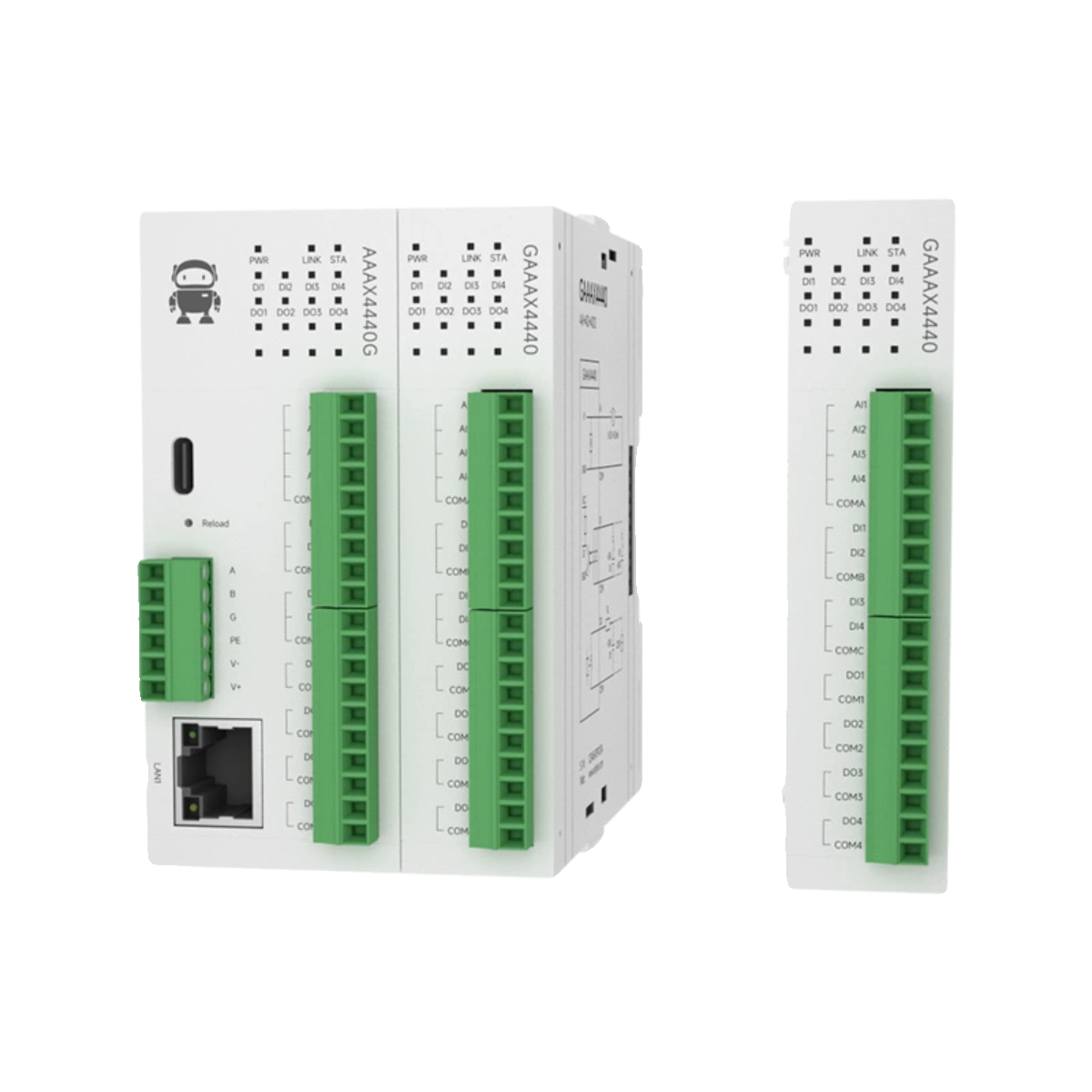 以太网远程IO采集模块Modbus开关模拟量TCP转RS485输入继电器输出 - 图3