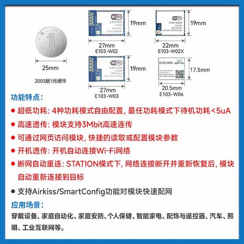 2.4/5.8G双频无线串口转WiFi模块低功耗CC3200高速透传物联网IPV6 - 图0