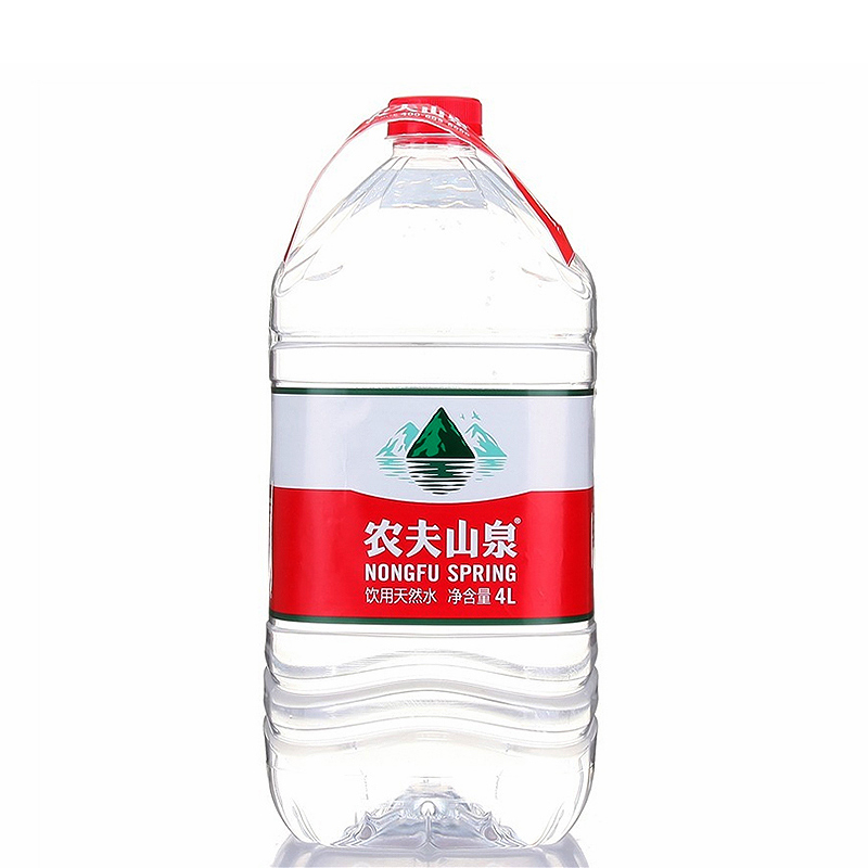 3箱包邮农夫山泉天然水4L*6整箱大桶水饮用水-图0