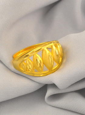 男女通用开口戒指可调节