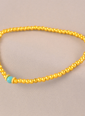 新款铜镀金女款小众百搭合金手链