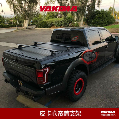 YAKIMA皮卡后斗行李架横杆卷帘盖T型槽HD重载DMAX车顶长城炮F150 - 图0
