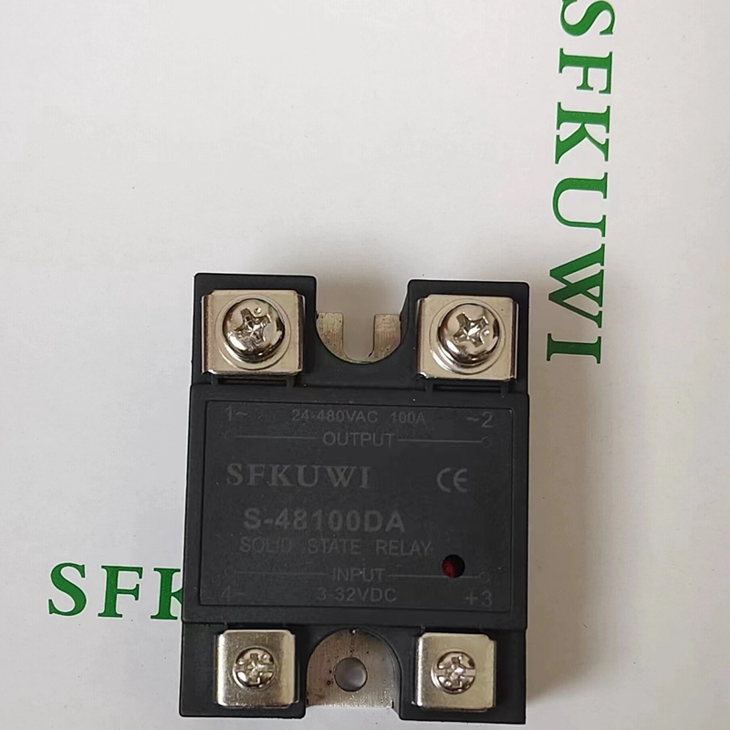 SFKUWI单相固态继电器SSR-40DA 40A 10A 25A 60A 80A 100A DC-AC - 图0