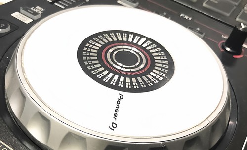 先锋DDJ400控制器SB3转盘贴膜XDJRR一体机贴纸进口PVC材料现货 - 图2