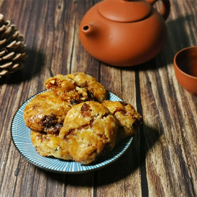 正宗顺德李禧记广州鸡仔饼小吃糕点零食广东佛山特产美食250g*3包 - 图0