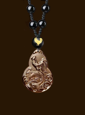 2026属鸡吉祥物凤鲤添禄吉宏吊坠