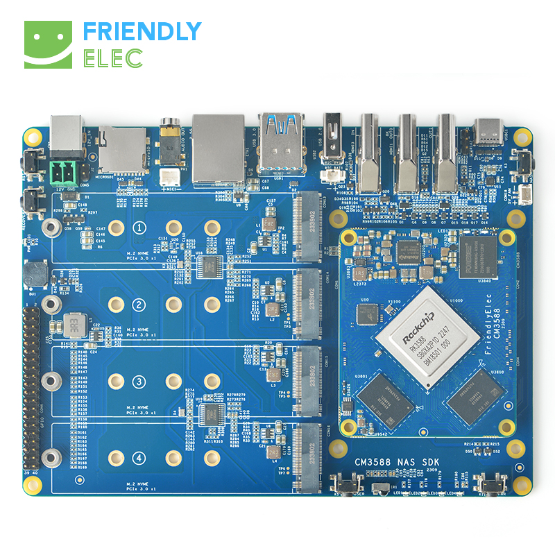 友善[CM3588]核心板套件瑞芯微RK3588开发板NAS云存储安卓Linux-图1
