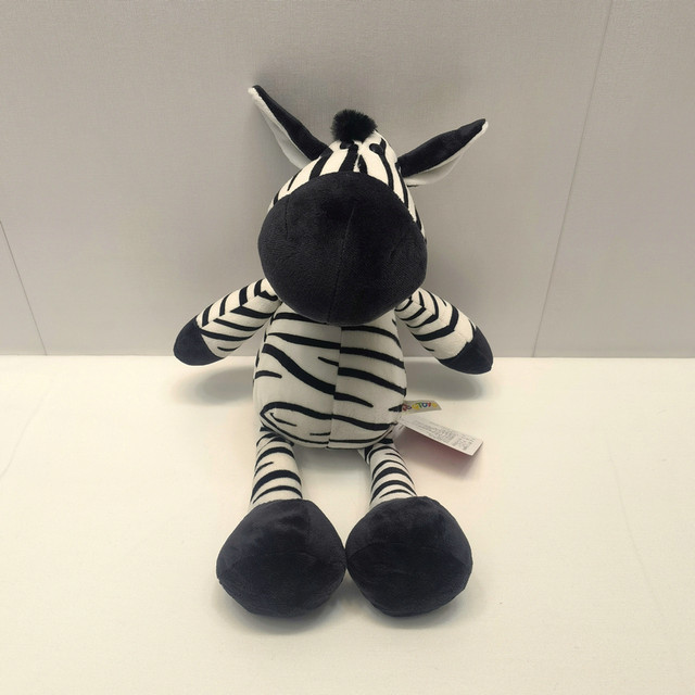 JSQ zebra plush toy comfort doll gift