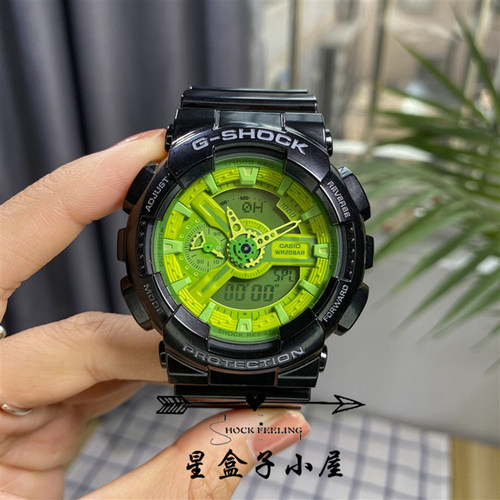 卡西欧G-SHOCK黑武士GA-110-1B/400/700/GG-1000男女电子运动手表 - 图0