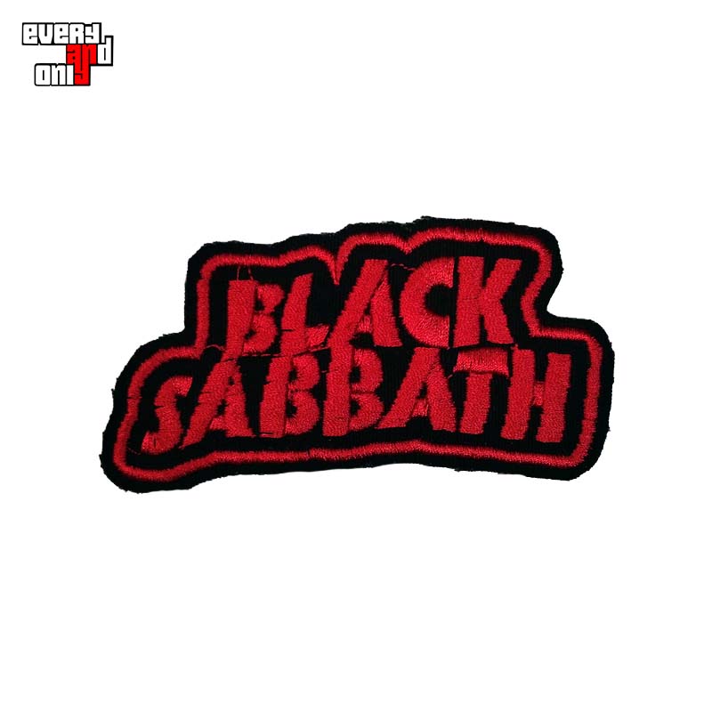 Black Sabbath黑色安息日金属周边Patch布贴布标刺绣LOGO2件包邮-图1