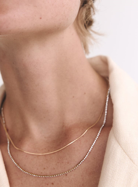 INS超细不褪色冷淡风轻奢项链