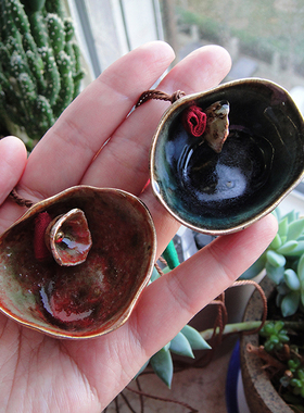 原创设计风森系元气毛衣链