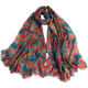 Photo scarf, high-end spring and autumn travel scarf