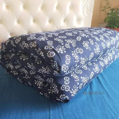 全棉蓝印花布活性印染 加宽加厚 可做桌布 窗帘 民族风床品 服装 - 图1