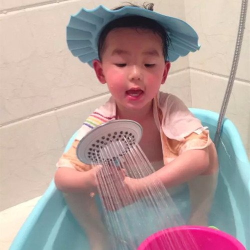 宝宝洗头帽婴儿洗发帽挡水神奇小孩儿童防水浴帽护耳帽子洗澡帽