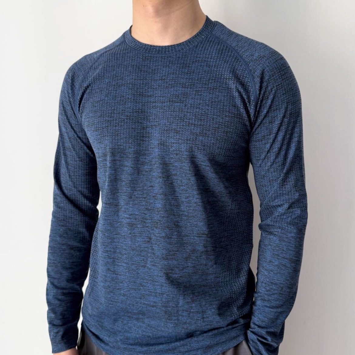 【LU平替】无缝一体科技 春秋季男速干透气户外运动跑步长袖T恤衫,淘宝优惠券,粉丝福利购,淘宝优惠卷