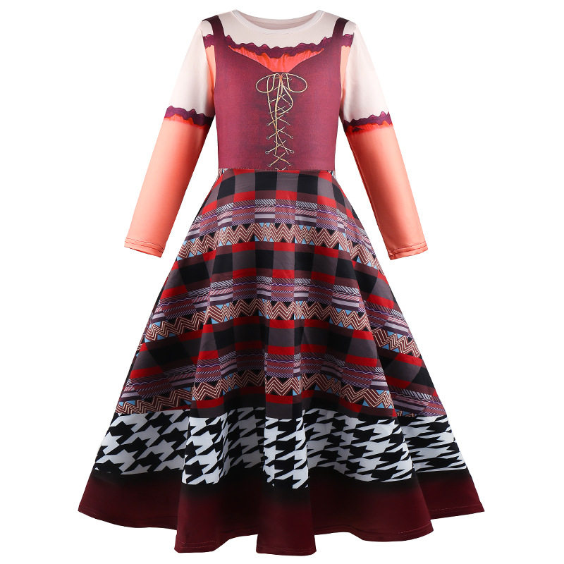 女巫也疯狂2电影同款扮演裙子女童万圣节服装Cosplay话剧演出服装,淘宝优惠券,粉丝福利购,淘宝优惠卷