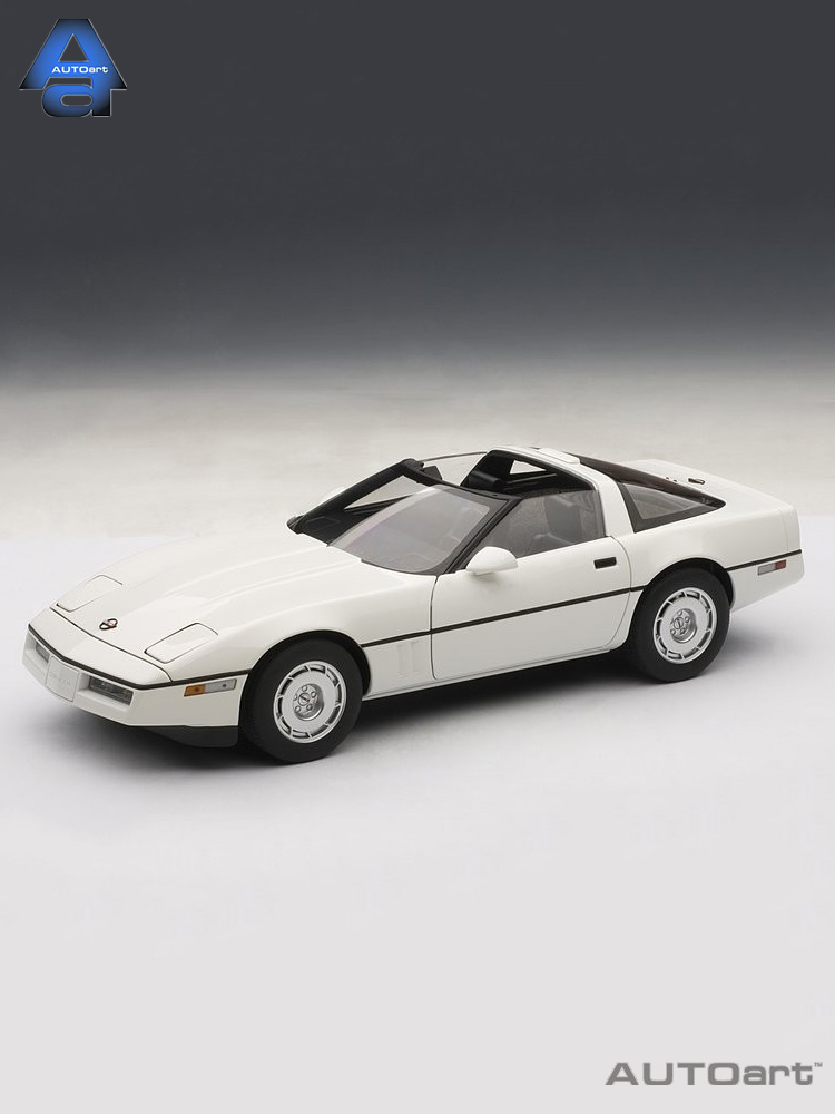 奥拓1:18 CORVETTE雪佛兰 克尔维特 C4 1986 合金汽车模型 - 图0