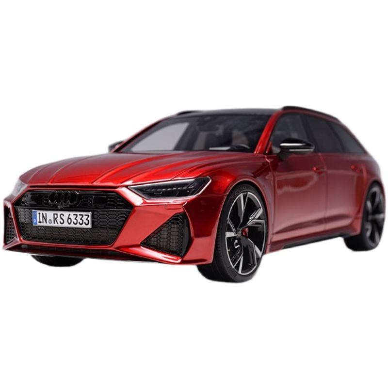 MOTORHELIX MH1:18奥迪AUDI RS6 AvantC8 2019款树脂静态汽车模型 - 图3