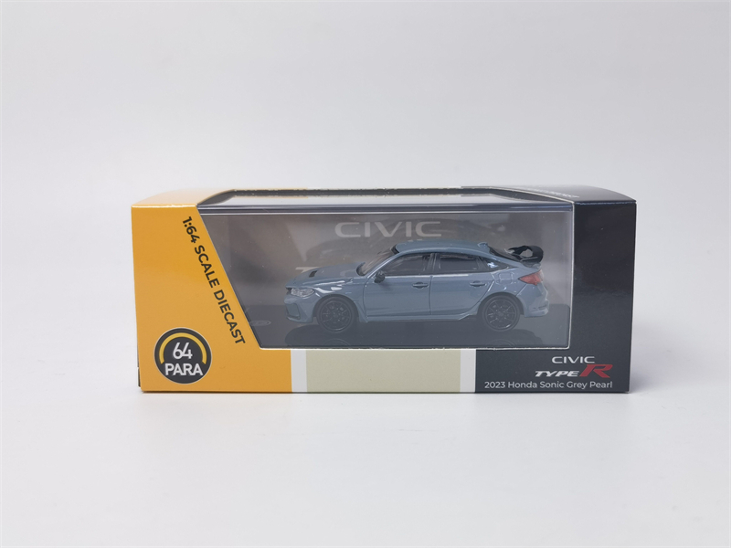 PARA 1:64本田思域FL5Civic TypeR 2023款合金汽车模型摆件礼物-图3