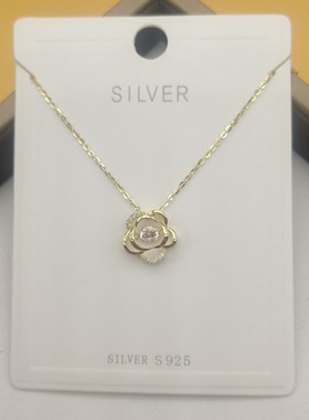 925银鱼尾花女气质小众