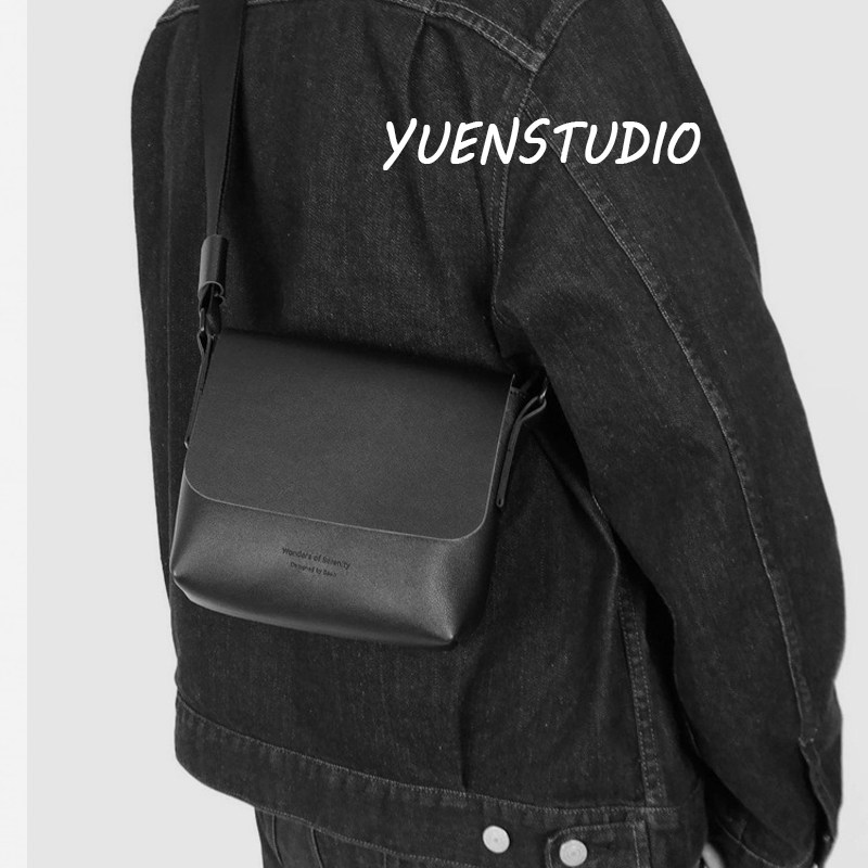 YUEN小众个性韩国ins胸包复古斜挎包男女设计pu质感小方包街头潮,淘宝优惠券,粉丝福利购,淘宝优惠卷