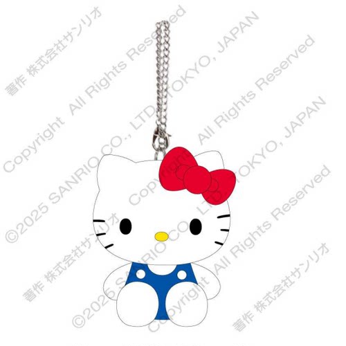 8月预售定金 日本三丽鸥经典Kitty 美乐蒂小羊毛绒钥匙扣挂件 - 图0