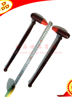 实木胶头足浴店专用小红保健锤