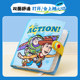 MINISO Toy Story 30th Anniversary Comic Book Pillow Plush Pillow Foldable U-shaped Pillow