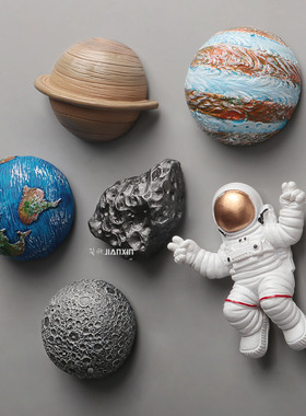 创意立体宇宙太空行星宇航员装饰