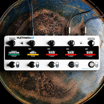 TC Electronic PLETHORA X5 electric guitar reverberation delay choral Bluetooth integrated effectors