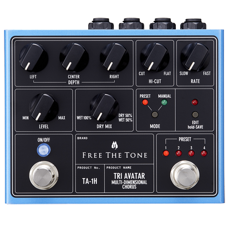 Free The Tone TRI AVATAR TA-1H电吉他民谣木吉他合唱单块效果器 - 图3