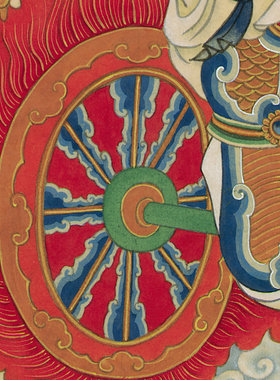 王灵官画像王灵官都天纠察大灵官画像太乙雷声应化尊画像