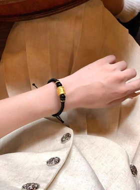 999足金包银本命年手链