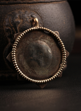 个性复古太阳花民族风项链吊坠