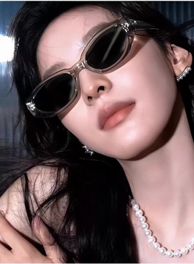 奔跑吧王楚然同款墨镜防紫外线近视旅行拍照遮阳素颜百搭太阳眼镜