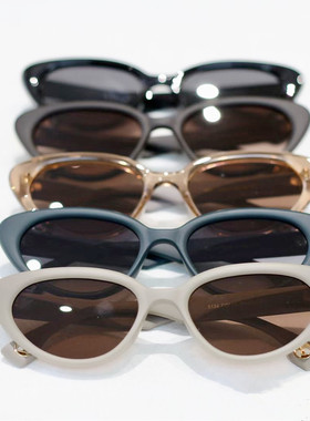 UV400防紫外线猫眼男女显瘦墨镜