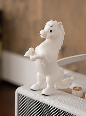 【一马当先】马到成功陶瓷马年生肖吉祥物摆件玄关办公桌酒柜装饰